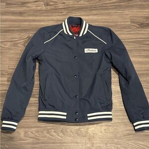 Indian Motorcycles Women’s Bomber Jacket Size XS Red Quilted Lining NWOT